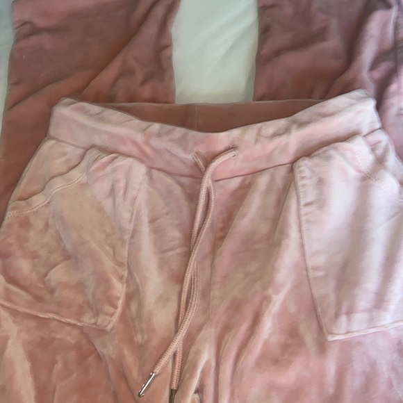 pink tracksuit pants with rhinestones - Picture 3 of 3